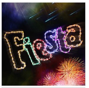 034-Fiesta-034-Party-Sign-Summer-Decor-Outdoor-LED-Lighted-Decoration-Steel-Wireframe