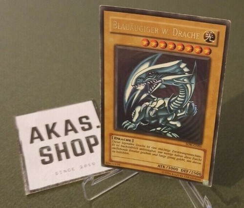 Blauäugiger w. Drache SDK-G001 Ultra Rare Yu-Gi-Oh! Konami Trading Card Game - Bild 1 von 4