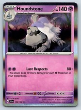 Houndstone - Holo Rare - Scarlet & Violet Base Set Pokemon TCG Card