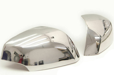 Set Edelstahl Spiegel Zierkappen Kappen für Renault Megane 3 Laguna 3 Fluence