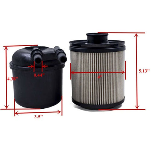 10X for 2011-2016 Ford 6.7 Liter Powerstroke FD4615 Fuel Filters 2011-2016 - Foto 4 di 9