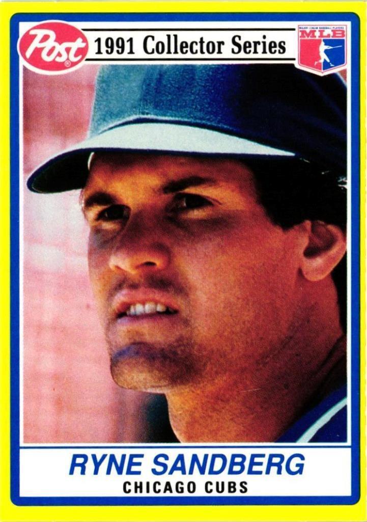 RYNE SANDBERG 1991 Post #16 OF 30 BUY ANY 2 ITEMS FOR 50% OFF   B216R1S7P32