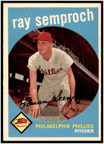 You Pick 1959 Topps Baseball EX You Pick #128-307 Bx1A - Picture 280 of 501