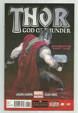 THOR: GOD OF THUNDER #7 ~ NM 2013 MARVEL COMICS ~ ESAD RIBIC COVER & ART ~ RARE