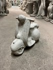 Vesper motorbike cycle Garden ornament concrete statue sculpture Heavy ornament*