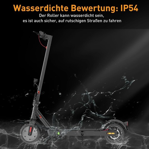 Elektro Scooter mit Sitz E-Scooter mit Straßenzulassung ABE E Roller bis 20KM/H - Bild 9 von 14
