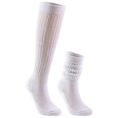 Mode Slouch Socken Crunch 100 % Baumwolle, weich extra lang knielange kniehohe Socke - Bild 8 von 26