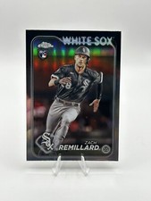 ZACH REMILLARD 2024 TOPPS CHROME REFRACTOR #155 ROOKIE CARD CHICAGO WHITE SOX