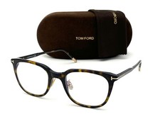 Tom Ford FT5776 052 Havana / Blue Block 53mm Eyeglasses TF5776