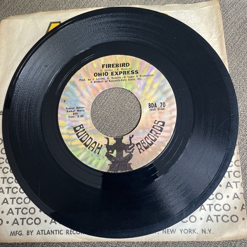 OHIO EXPRESS - CHEWY CHEWY - ORIGINAL 45 RECORD BUDDAH RECORDS - Picture 2 of 2