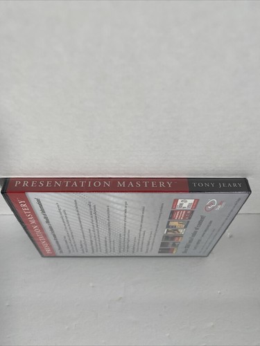 NEW Tony Jeary Presentation Mastery Tool Kit CD / DVD Success Speaking Self Help - Picture 11 of 16
