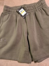 Mens Under Armour Fleece Shorts SMALL NWT
