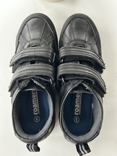 ROAMERS B697 Boy's Twin Touch Fastening Leather Shoes - Size 2