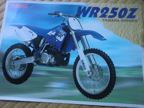 1998 yamaha WR250Z Enduro Brochure from JAPAN wr250 z
