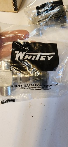Vintage Whitey Valve 1VF4 316 2 Piece Still In Wrapper And Box AA - Picture 13 of 15