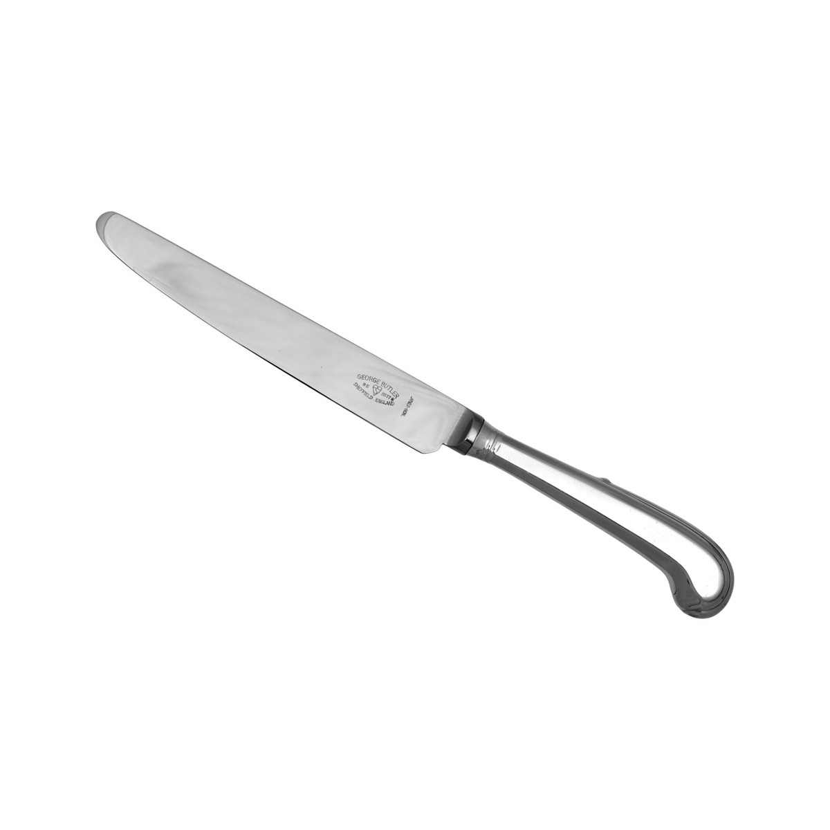 ジョージバトラーButler EPNS A1 Engミートナイフフォーク計16本 BUTLER EPNS Silver Plate - RATTAIL Pattern - P Dessert Knife