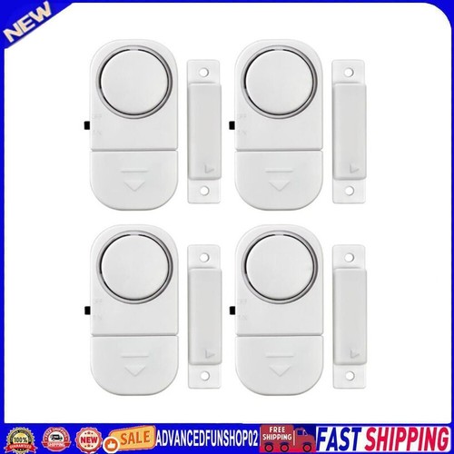 4x 120dB Wireless Home Window Door Burglar Security Alarm System Magnetic Sensor - Bild 1 von 8
