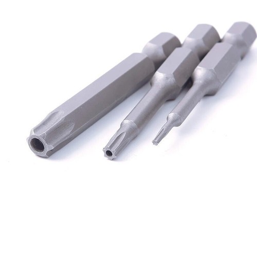 12Pcs 50mm 1/4'' Useful Hex Shank Torx Head Screw Driver Bits Magnetic Set T5 - Picture 19 of 20