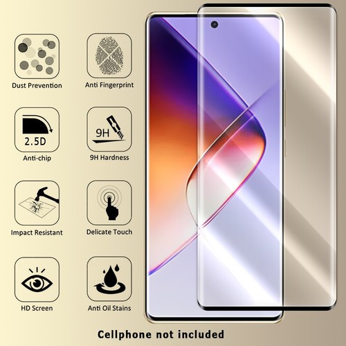 Shock-Absorbing Shatterproof Durable Screen Protector for Infinix Note 40 Pro 5G - Picture 2 of 5