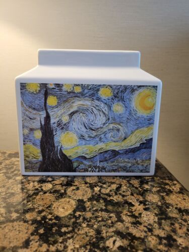 Vincent van Gogh sternenklare quadratische Nachtvase - Bild 2 von 2