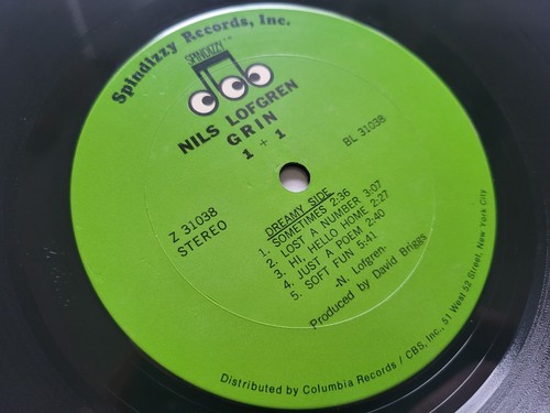 NILS LOFGREN - Grin – 1+1 SPINDIZZY GATEFOLD LP Country Rock SSW 1972 NM-/EX - Imagen 5 de 5