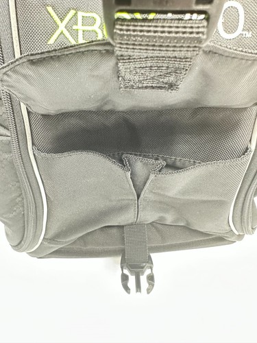 Xbox 360 Mad Catz Black Console/Accessories Backpack Bag *Clean Great Condition* - Picture 9 of 23