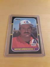 1987 Donruss #406 WAYNE KRENCHICKI Baseball Card, Infielder, 1st Base, 2B (MINT)