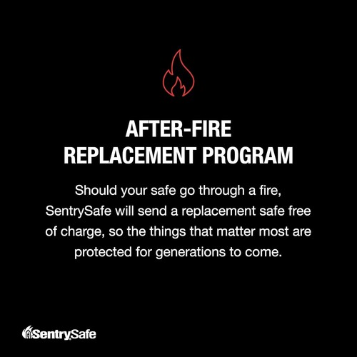 Fireproof safe with key lock to protect money, 6.1 x 14.3 x 11.2 inches - Picture 4 of 6