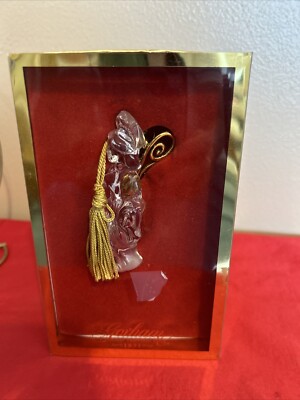 Crystal Christmas Angel Ornament by Gorham Full Lead Made In Czech Republic