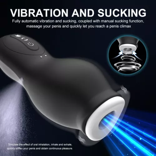 Male Masturbaters Automatic HandsFree Sucking Mastubator Cup Sex Toys for Men - Bild 13 von 15