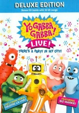 Yo Gabba Gabba  Deluxe Edition Dvd W/CD,New DVD, DJ Lance Rock, Yo Gabba Gabba