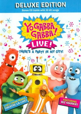 Yo Gabba Gabba: Live - Theres a Party in My City (DVD, 2013