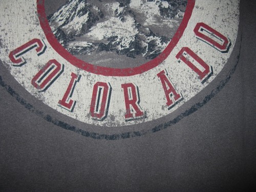 Vintage Vail Colorado tee shirt lrg ls 2 sided Rocky Mountain Apparel since 1966 - Picture 9 of 15