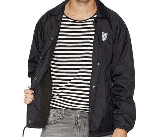 Vans Off The Wall Men's X Disney Mickey Mouse 80's Torrey Coaches Jacket - Picture 5 of 5
