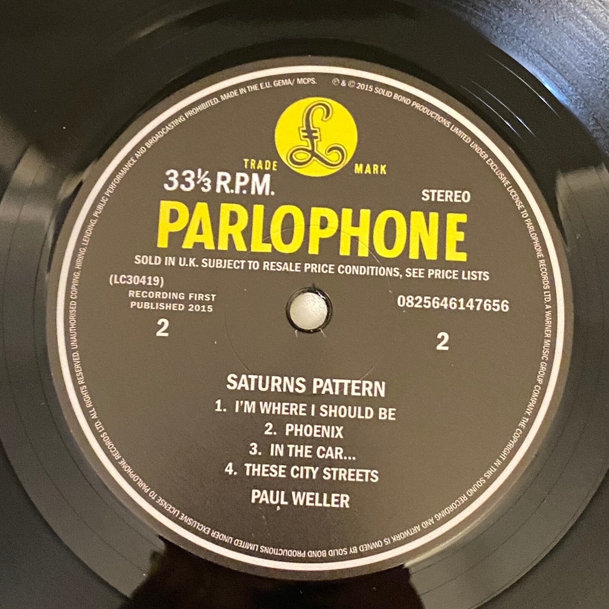Paul Weller – Saturns Pattern★限定レッドビニール Paul Weller – Saturns Pattern☆限定レッドビニール