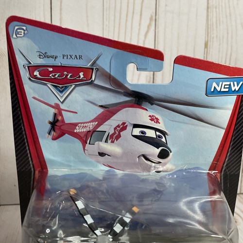 Disney Pixar Cars Take Flight Series Rescue Chopper Die Cast Helicopter 2011 - Picture 6 of 11