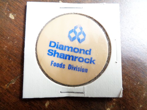 Rare Vintage Diamond Shamrock, Foods Division, "Round TUIT" Plastic Token, Used