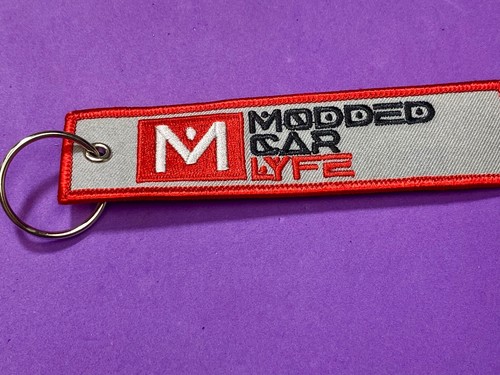M Modded Car Lyfe Keychain Transportation Auto Theme Key Tag - Imagen 7 de 7