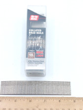 1" 18 Gauge 304 Stainless Steel Brad Nails 18 ga 1 inch (1,000 ct Box) NEW