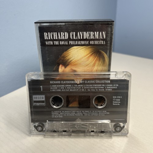Richard Clayderman, My Classic Collection Cassette Tape album (Decca, 1990) - Picture 2 of 3