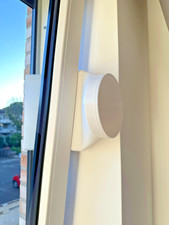 XXL Klimaanlagen Auslass/ Adapter/ Abluft Kippfenster Dachfenster 90-160 Schlauc