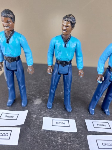 VINTAGE STAR WARS - LANDO CALRISSIAN - LOT BUNDLE OF 4 DIFFERENT VARIANTS - Picture 5 of 14