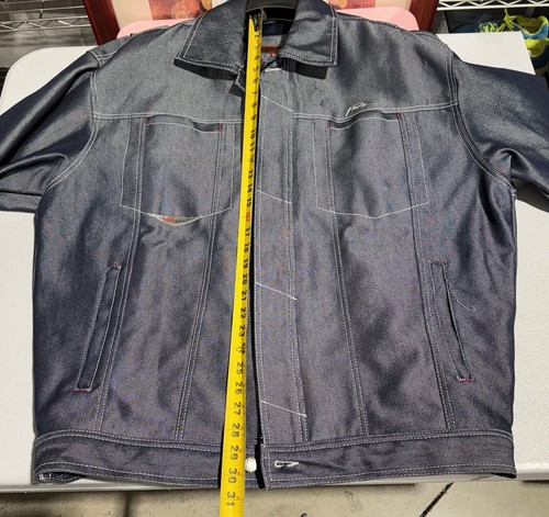 Chaqueta vaquera FUBU Signature para hombre talla L - Imagen 20 de 21