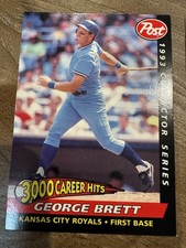 1993 Post Cereal Baseball Cards Lot George Brett John Kruk Andy Van Slyke