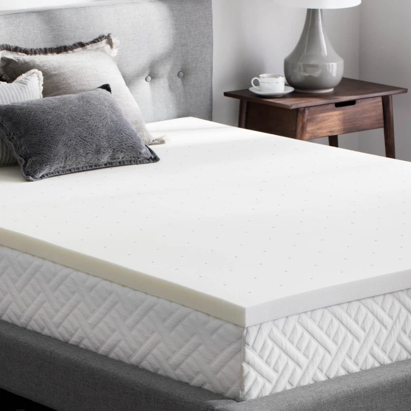 Weekender 2 Inch Memory Foam Mattress Topper - Full Off White