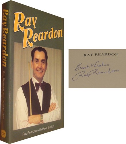*LOW START* SIGNED BOOK RAY REARDON 1982 'RAY REARDON' H/B