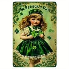 Room St. Patrick's Day Vintage Tin Metal Signs Home D cor 8x12,Retro Wall Art,Ce