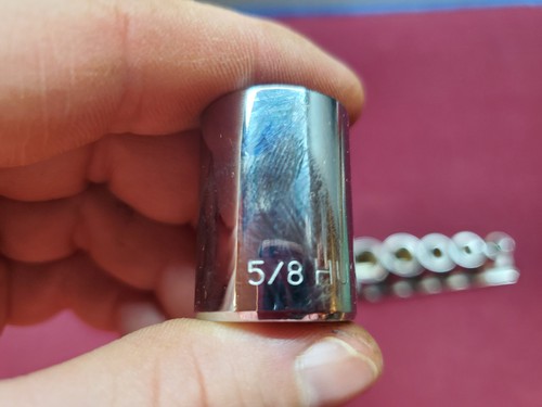 Husky 3/8 in. Drive Standard SAE Socket Set (10-Piece) w/ Holder - Picture 10 of 21