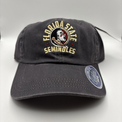 Gray Florida State Seminoles FSU Strapback Hat Ahead Brand New With Tags