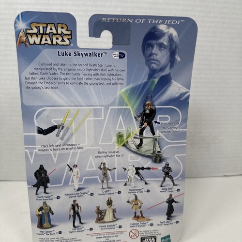 Star Wars 3.75" 2003 Saga Collection Luke Skywalker Figure Return of the Jedi - Picture 5 of 7
